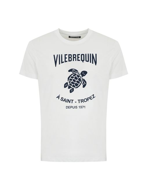 T-shirt A Saint Tropez bianco Vilebrequin | VBMTS0007 02658100